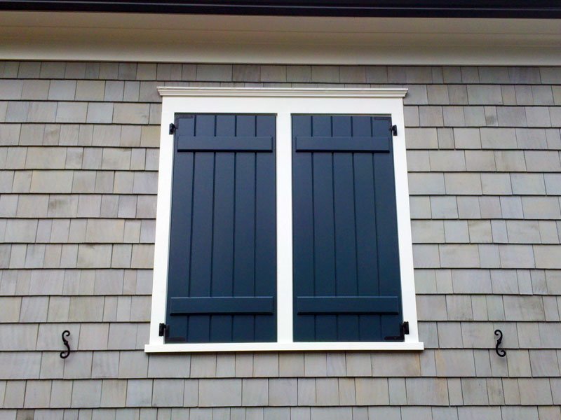 Board & Batten - Custom exterior shutters - Legacy Home Products